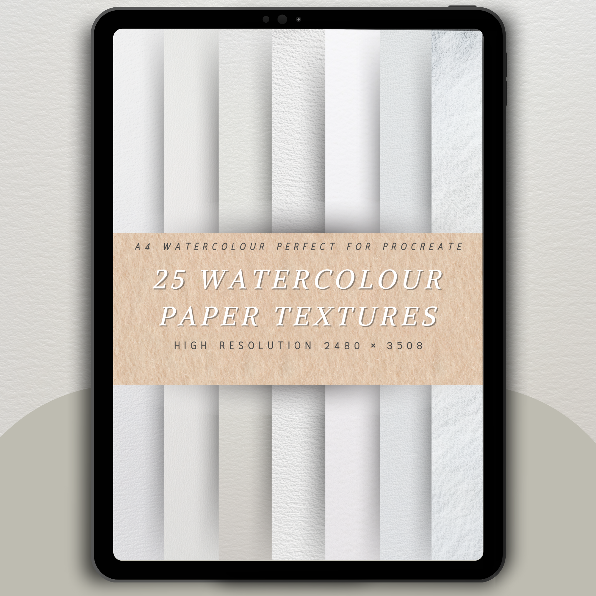 Watercolour Paper Texture Collection – 25 Essential Backgrounds for Digital Artists