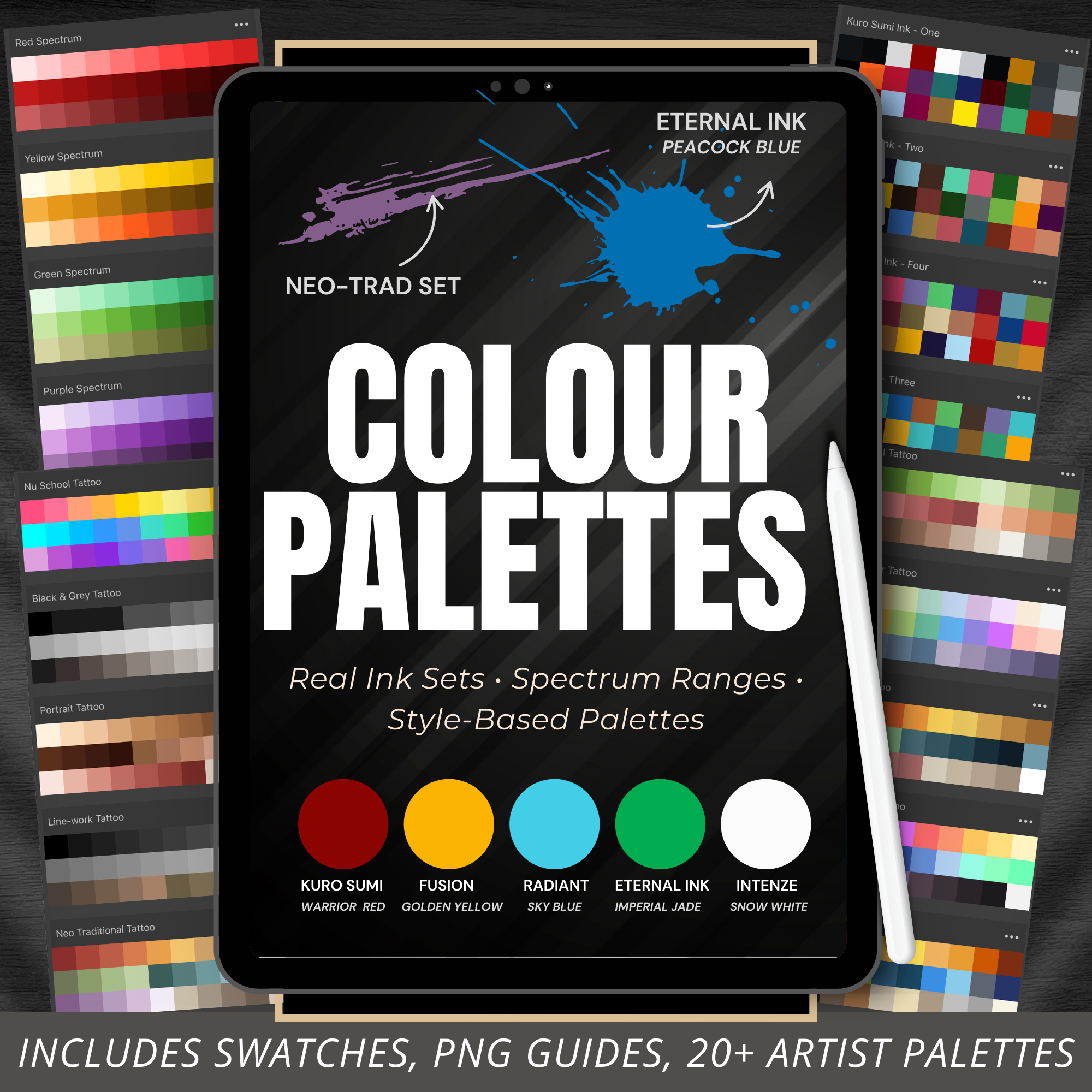 The Ultimate Procreate Tattoo Design System