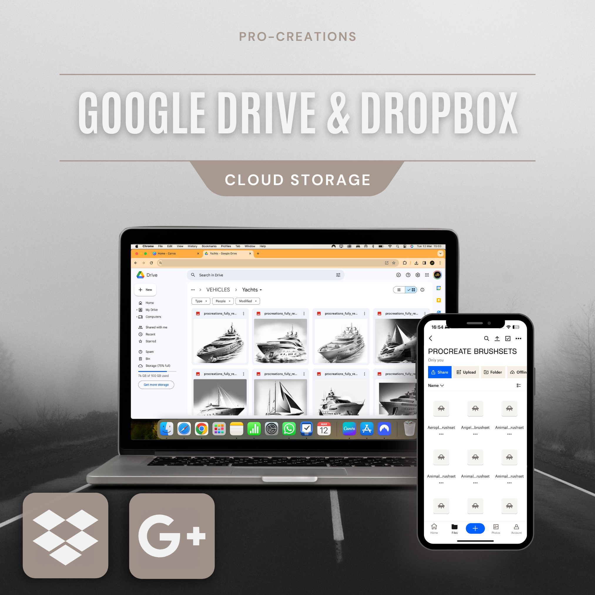 Yachts Digital Design Collection: 50 Procreate & Sketchbook Images