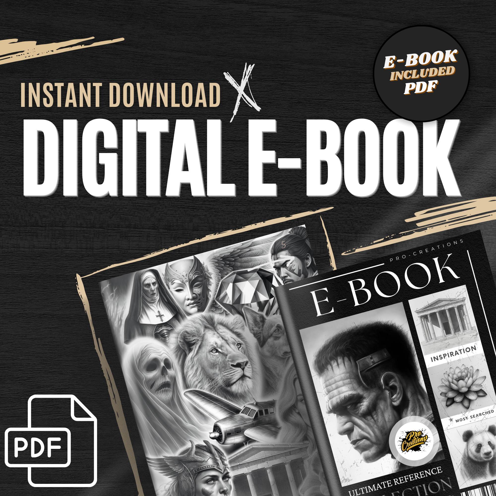 The Complete Reference Collection – 10,000+ Digital Tattoo Design References