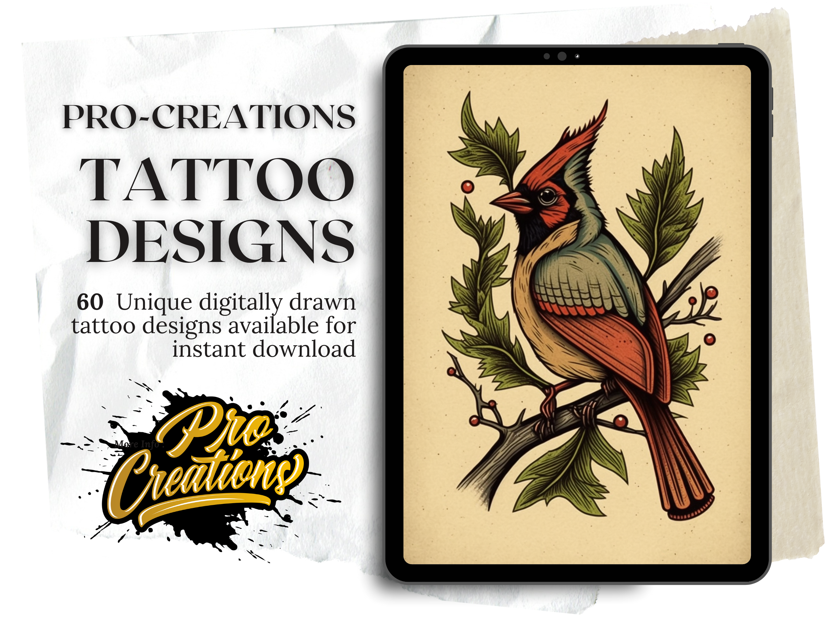 Little Birds Traditional Tattoo Designs | PDF Reference Designs for Tattoos