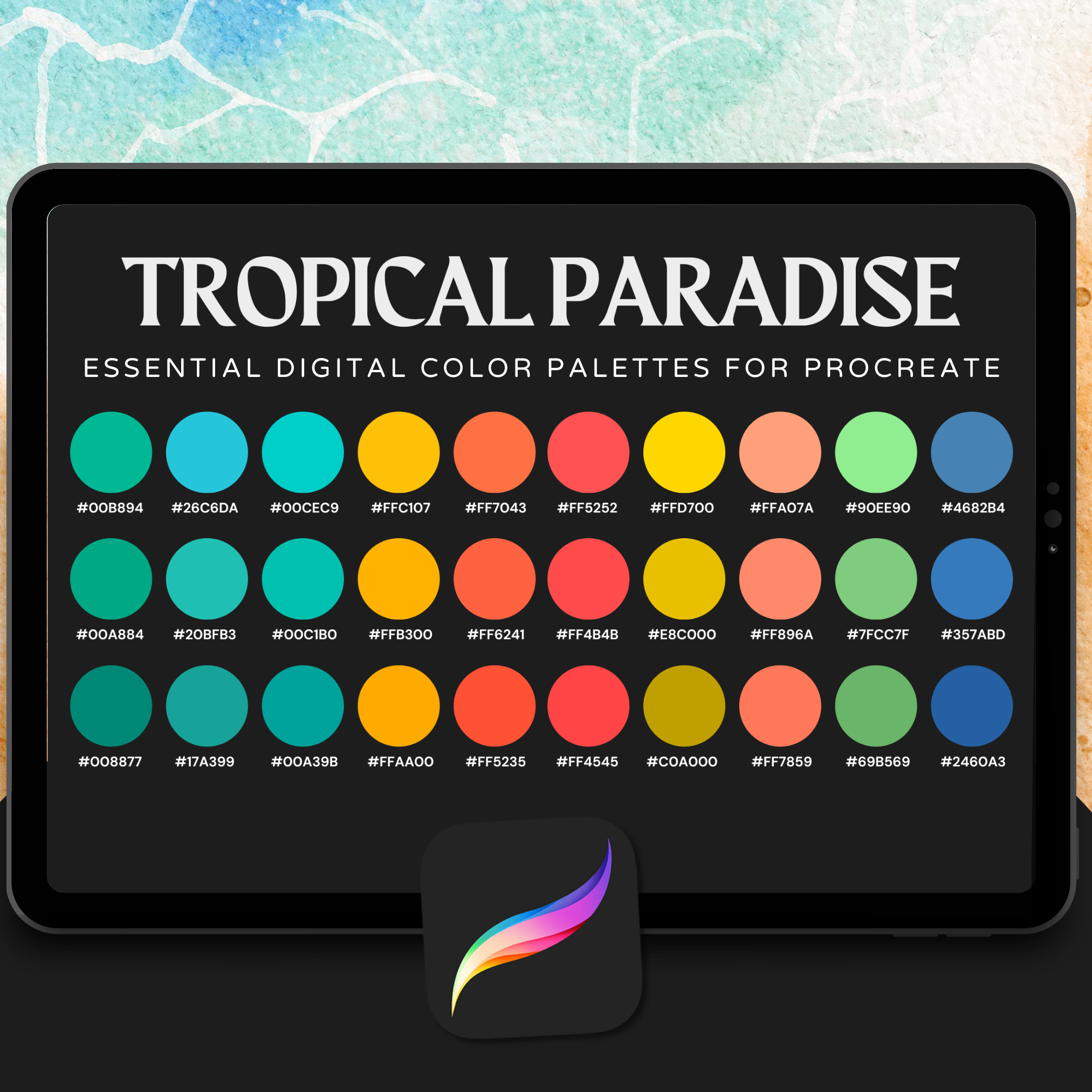 Tropical Paradise Color Palette