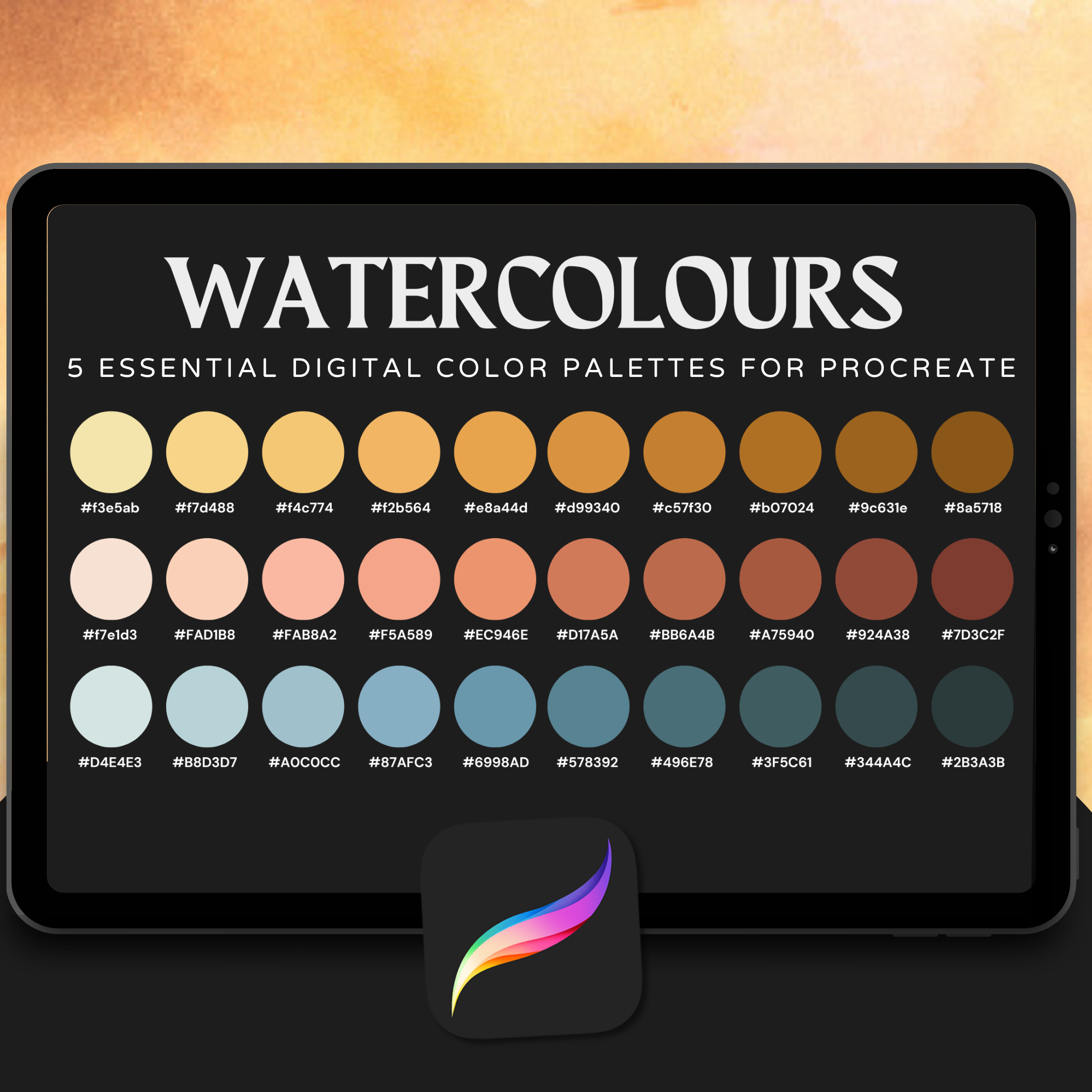 Watercolour Mega Palette Collection: 5 Unique Palettes, 150 Exquisite Shades