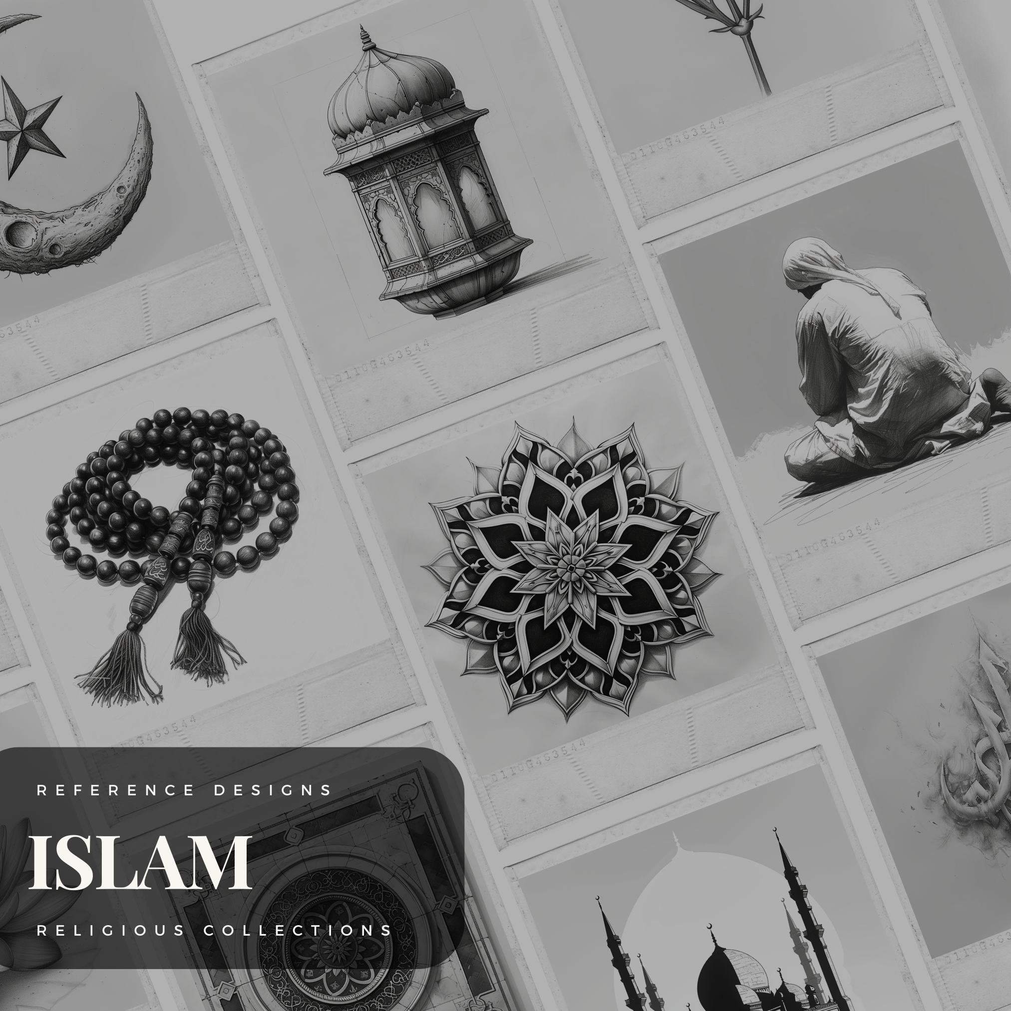 Islam Digital Design Collection: 100 Procreate & Sketchbook Images