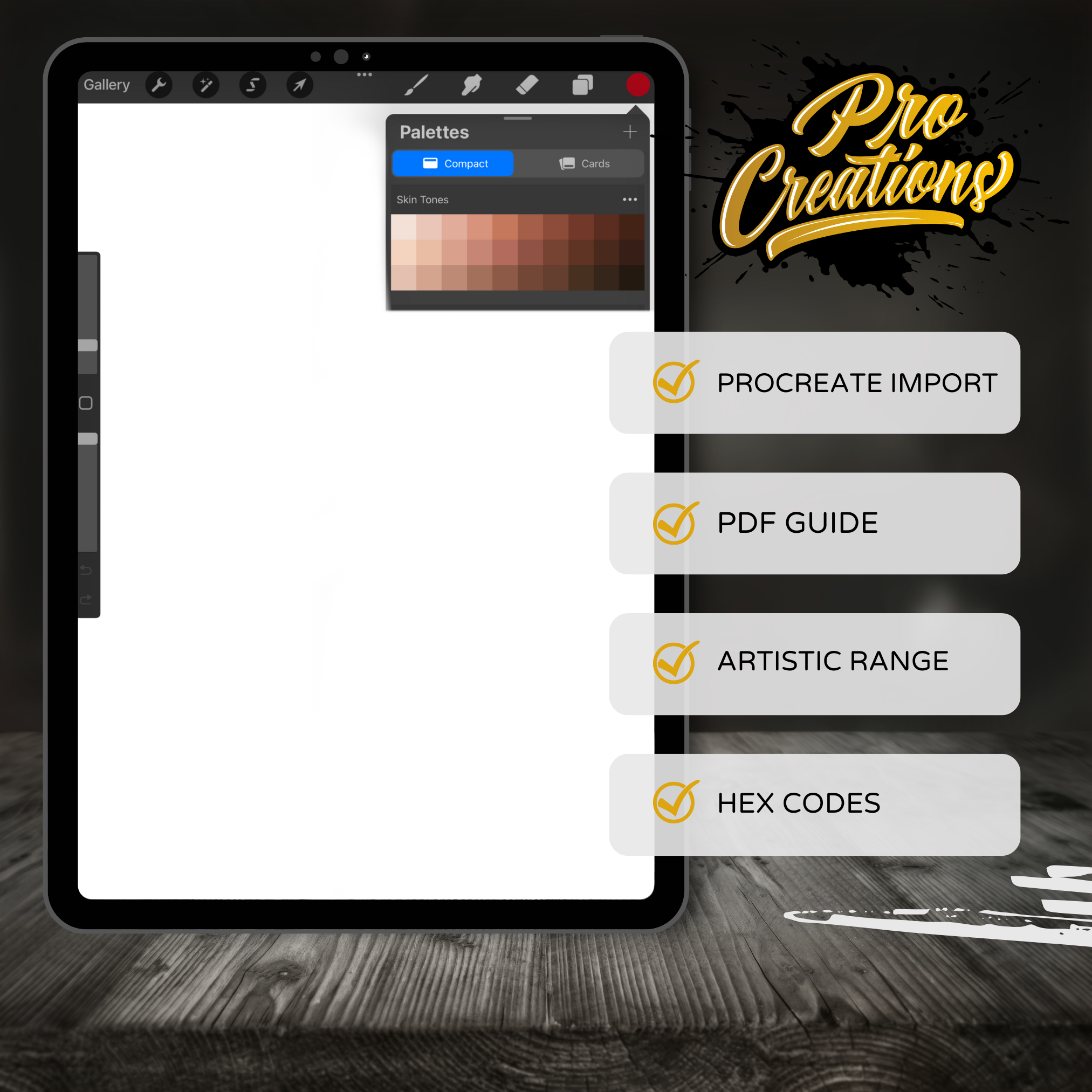 Skin Tones Color Palette