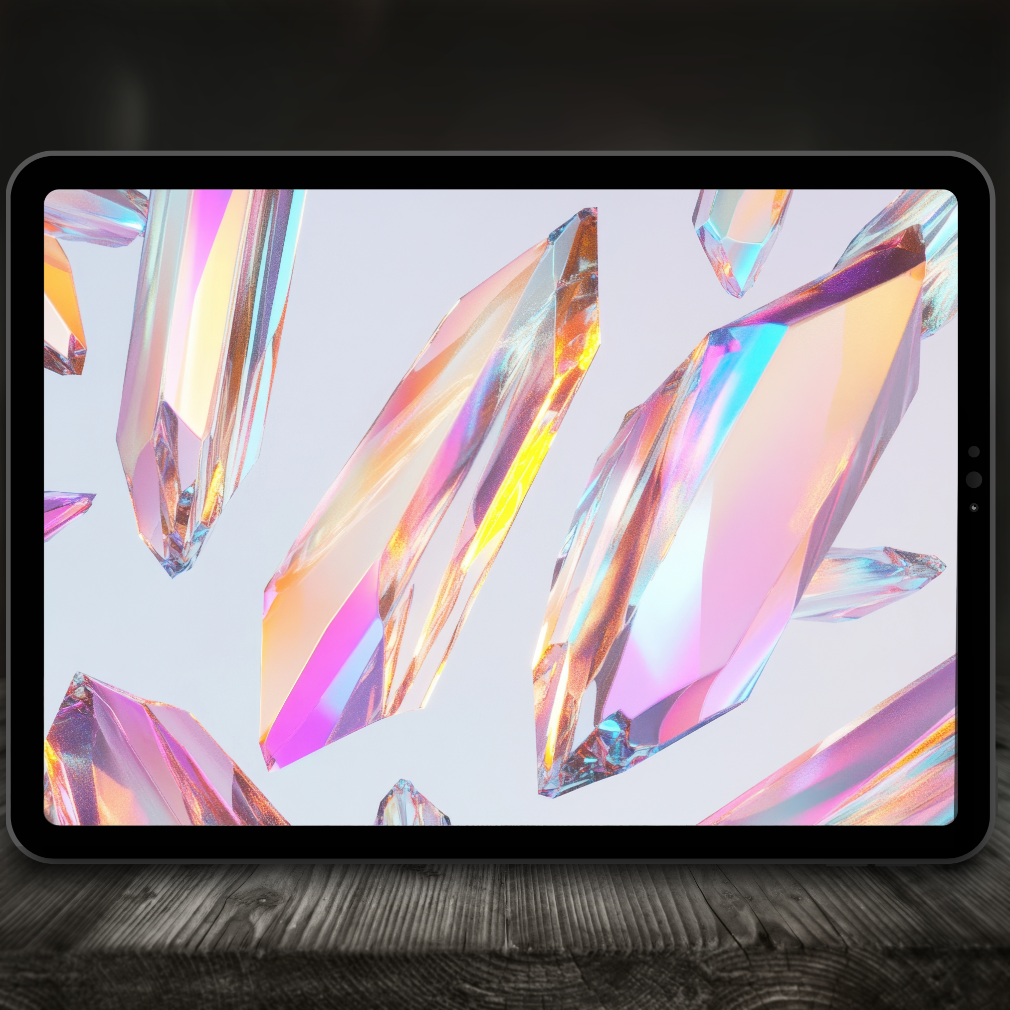 Crystal Shards Color Palette for Procreate – Gemstone Fantasy Tones + Hex Chart