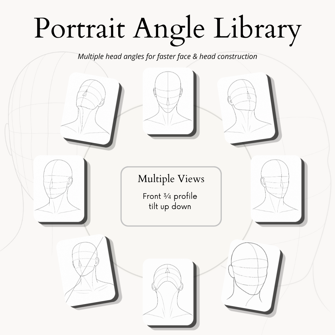 Portrait Guide Stamp Pack