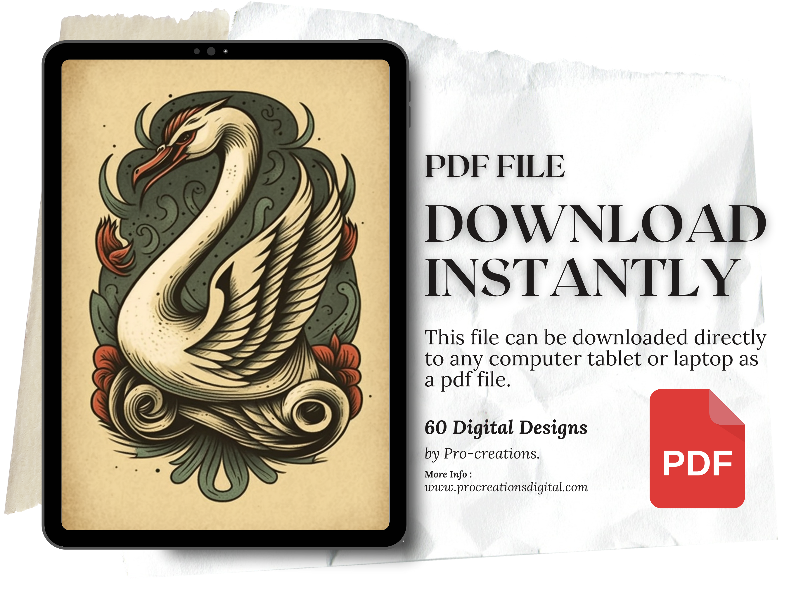 Kleine Vögel traditionelle Tattoo-Designs | PDF-Referenzdesigns für Tattoos