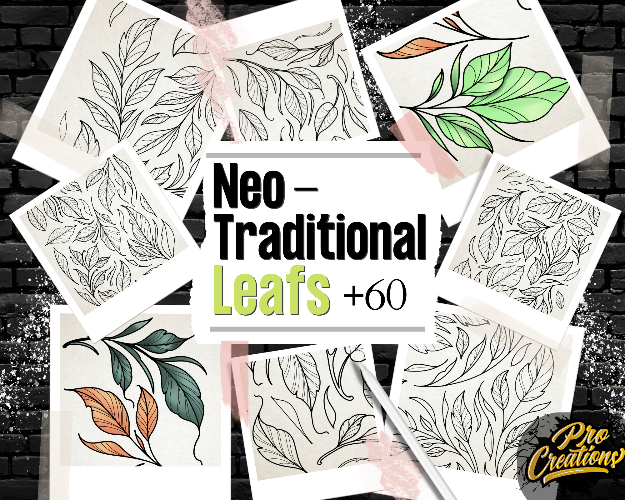 Neo-Traditional Mega Pack: 370+